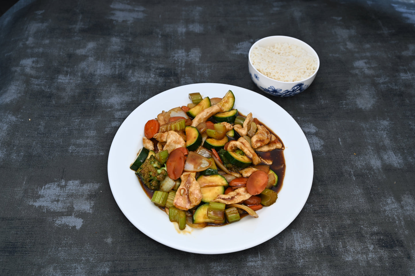 Oyster Chicken with Rice