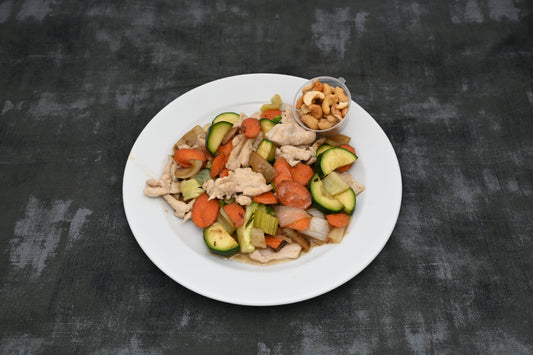 Chicken Cashew Nuts with Rice